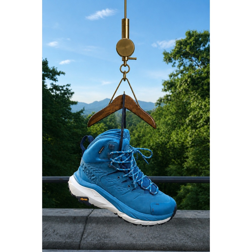 HOKA Kaha 2 GTX Women's 9 Blue Coral Blue‎ Graphite Gore-Tex Vibram NWOT